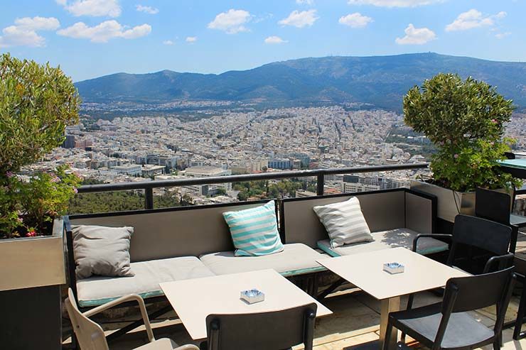 Rooftops em Atenas, Grécia - Orizontes Lycabettus (Foto: Esse Mundo É Nosso)