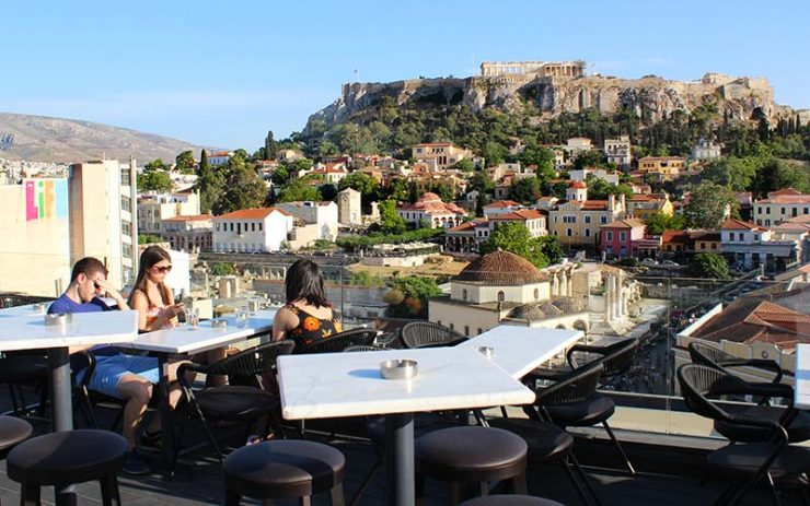 Rooftops em Atenas, Grécia - A For Athens (Foto: Esse Mundo É Nosso)