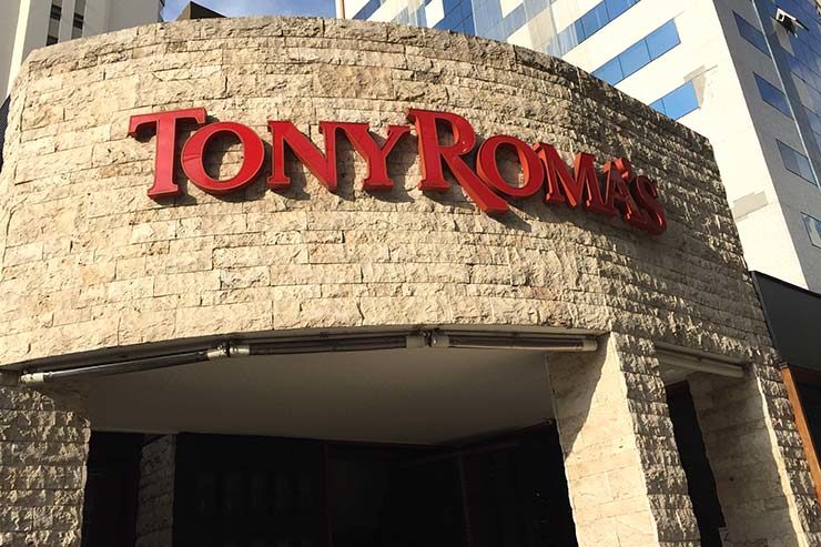 Tony Roma's em São Paulo (Foto: Esse Mundo É Nosso)