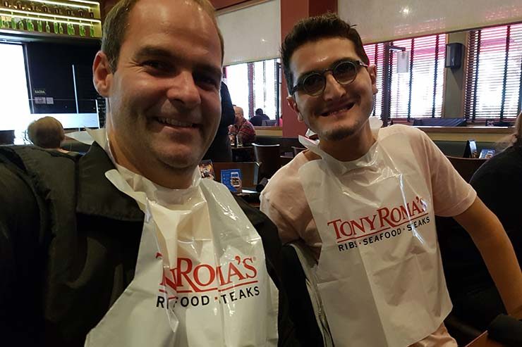 Tony Roma's em São Paulo (Foto: Esse Mundo É Nosso)