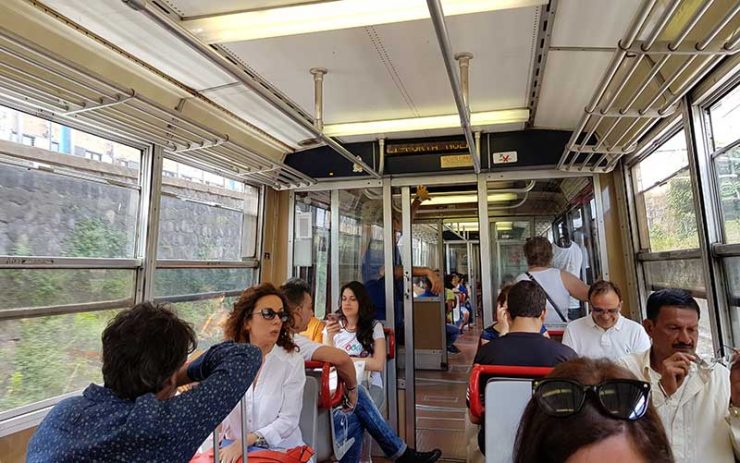 Trem pra Sorrento e Costa Amalfitana (Foto: Esse Mundo É Nosso)
