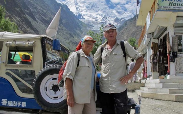Esse casal de idosos viaja pelo mundo há mais de 60 anos (Foto: Reprodução/Arquivo Pessoal)