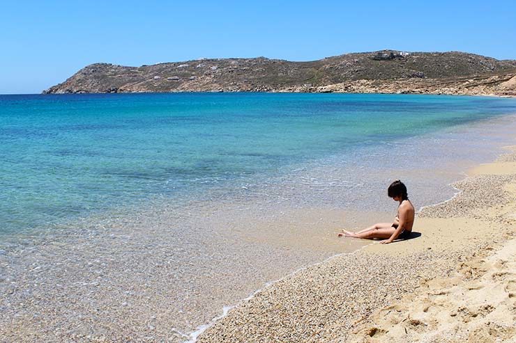 As melhores praias de Mykonos - Elia (Foto: Esse Mundo É Nosso)