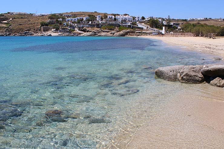 As melhores praias de Mykonos - Agia Anna 2 (Foto: Esse Mundo É Nosso)