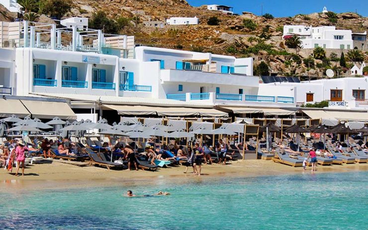 As melhores praias de Mykonos, Grécia (Foto: Esse Mundo É Nosso)