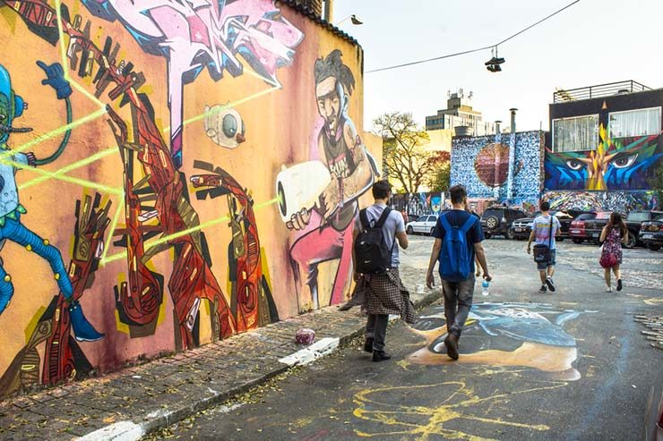 Como ir ao Beco do Batman em SP (Foto via Shutterstock)