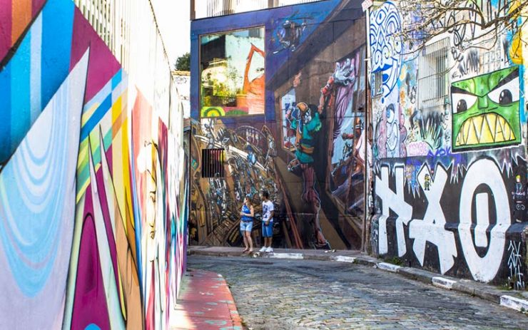 Como ir ao Beco do Batman em SP (Foto via Shutterstock)