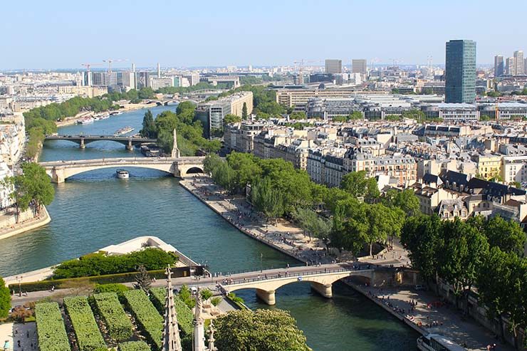 Vista de Paris - Notre Dame (Foto: Esse Mundo É Nosso)