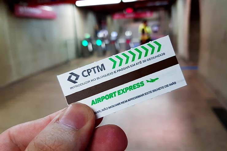 Airport Express: Trem da Luz para o aeroporto de Guarulhos (Foto: Esse Mundo É Nosso)