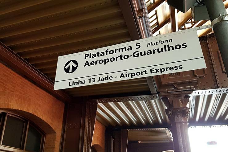Airport Express: Trem da Luz para o aeroporto de Guarulhos (Foto: Esse Mundo É Nosso)