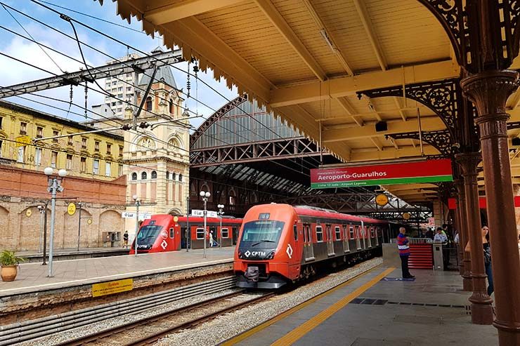 Airport Express: Trem da Luz para o aeroporto de Guarulhos (Foto: Esse Mundo É Nosso)