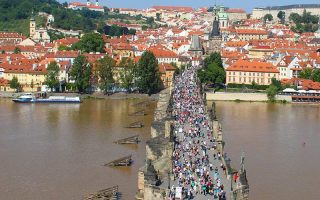 Ponte Carlos em Praga (Foto: Esse Mundo é Nosso)