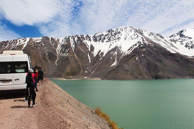 Embalse El Yeso em Cajón del Maipo, Chile (Foto: Esse Mundo É Nosso)