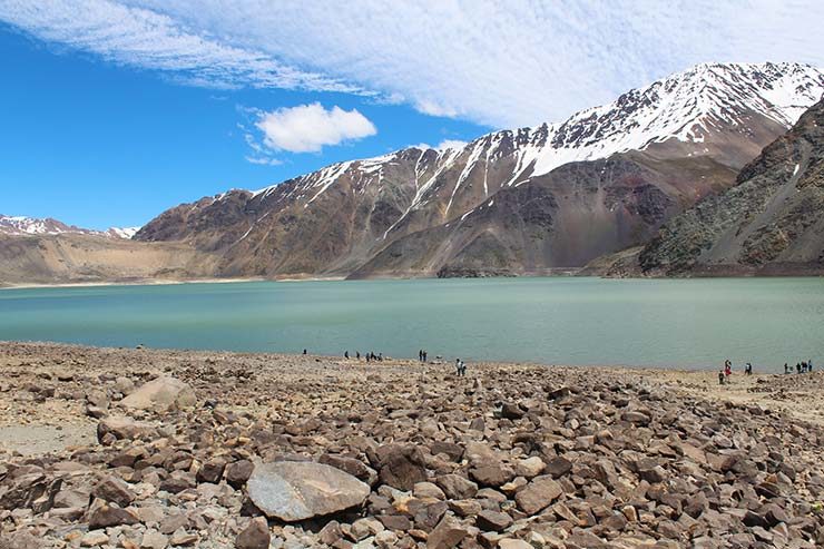 Embalse El Yeso em Cajón del Maipo, Chile (Foto: Esse Mundo É Nosso)