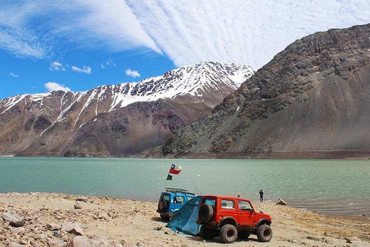 Embalse El Yeso em Cajón del Maipo, Chile (Foto: Esse Mundo É Nosso)