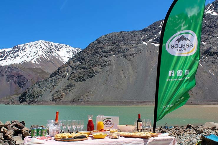 Embalse El Yeso em Cajón del Maipo, Chile (Foto: Esse Mundo É Nosso)