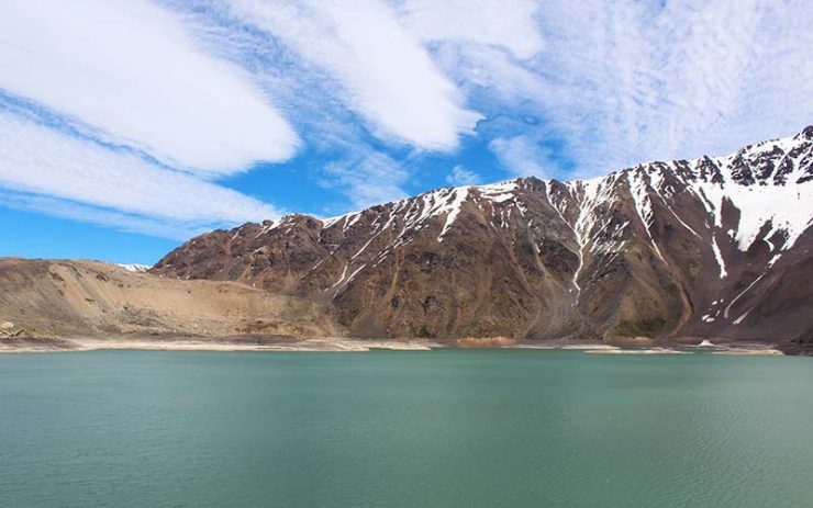 Embalse El Yeso em Cajón del Maipo, Chile (Foto: Esse Mundo É Nosso)