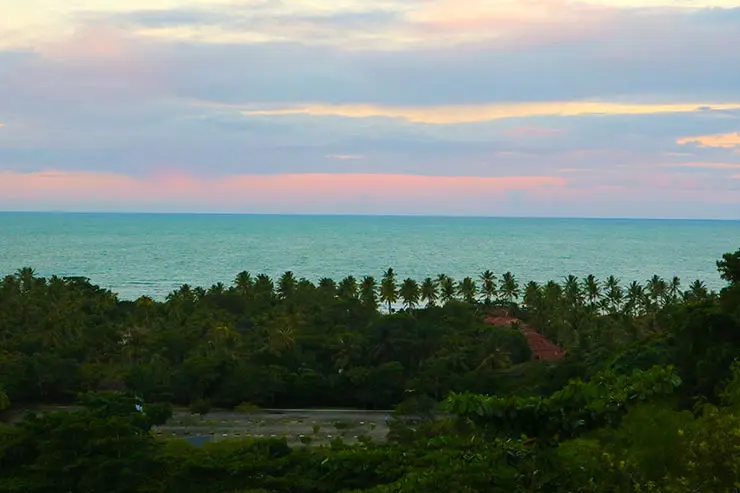 Pousada em Arraial d'Ajuda: Mirante das Fitinhas com vista para o mar