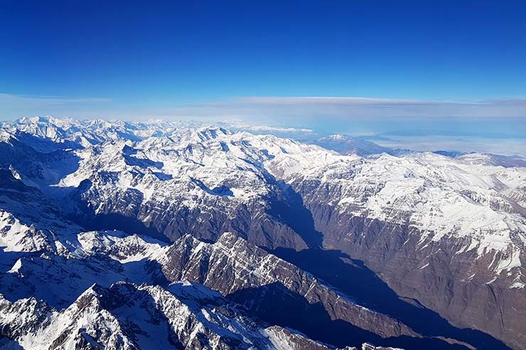 Assento numa viagem pro Chile pra ver a Cordilheira do avião (Foto: Esse Mundo É Nosso)