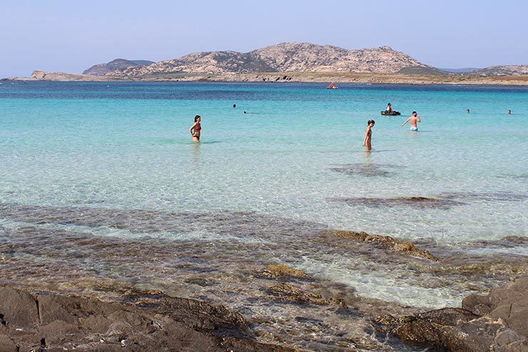 Praia La Pelosa, Itália