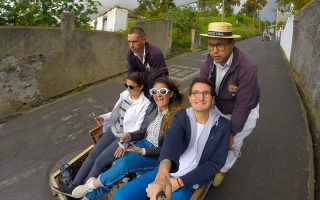 Carros de cesto na Ilha da Madeira (Foto: Esse Mundo é Nosso)