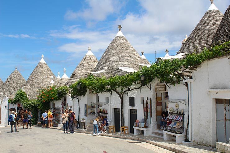 Alberobello, na Itália (Foto: Esse Mundo é Nosso)