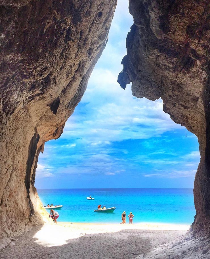 Melhores praias da Itália - Cala Luna - Sardenha (Foto: Esse Mundo é Nosso)
