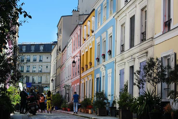 Rua Crémieux em Paris (Foto: Esse Mundo É Nosso)