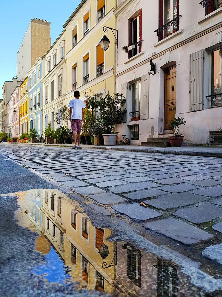 Rua Crémieux em Paris (Foto: Esse Mundo É Nosso)