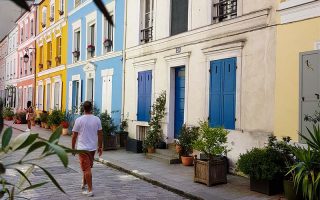 Rua Crémieux em Paris (Foto: Esse Mundo É Nosso)