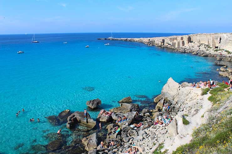 Melhores praias da Itália - Favignana (Foto: Esse Mundo é Nosso)