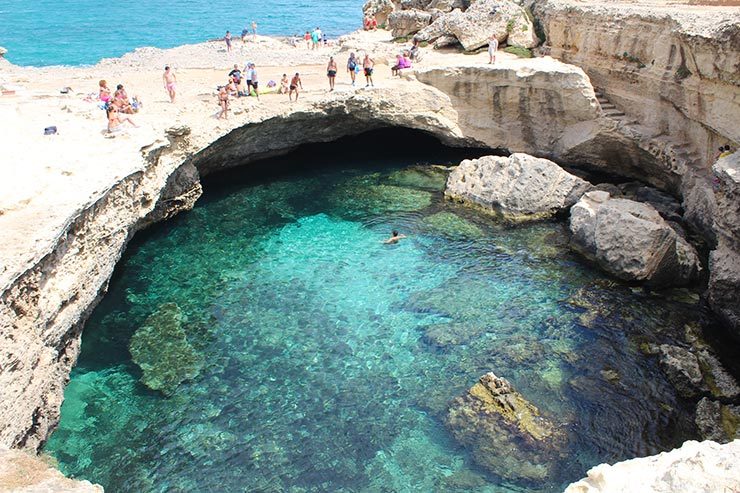 Melhores praias da Itália - Grotta della poesia (Foto: Esse Mundo é Nosso)