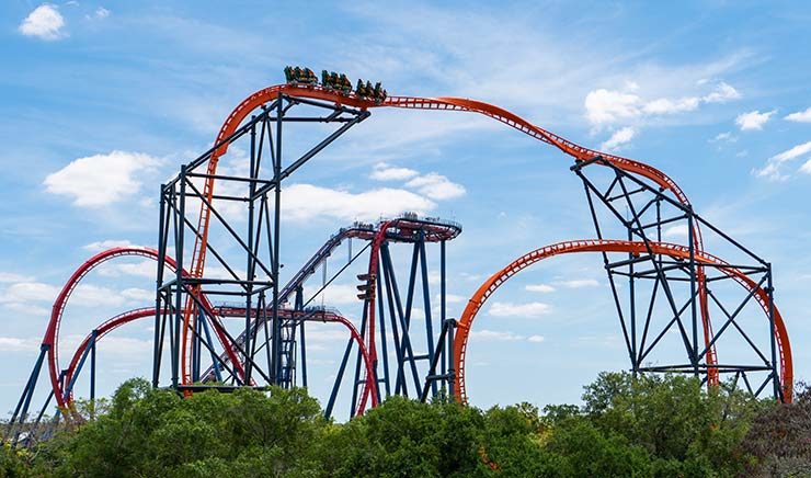 Tigris: A nova montanha-russa do Busch Gardens (Foto: Divulgação)