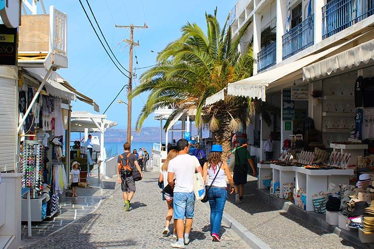 Fira em Santorini (Foto: Esse Mundo É Nosso)