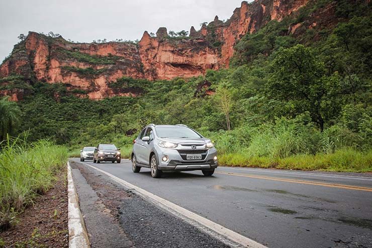 Caravana Honda na Chapada dos Guimarães (Foto: Divugação/Honda)