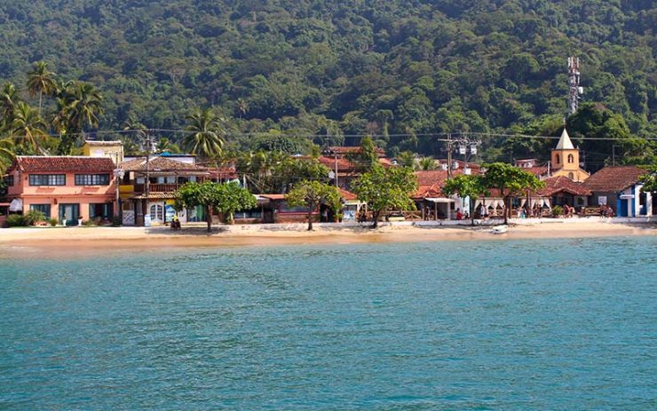 Vila do Abraão em Ilha Grande (Foto: Esse Mundo É Nosso)