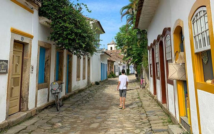 Centro histórico de Paraty (Foto: Esse Mundo é Nosso)