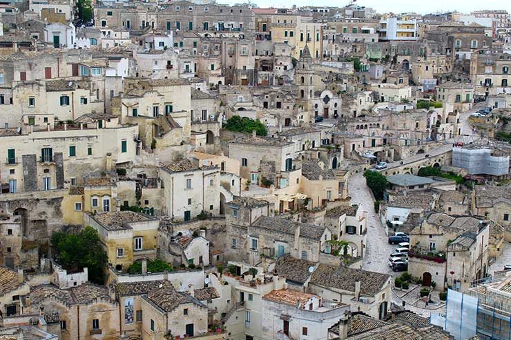 Matera,  na Itália (Foto: Esse Mundo é Nosso)
