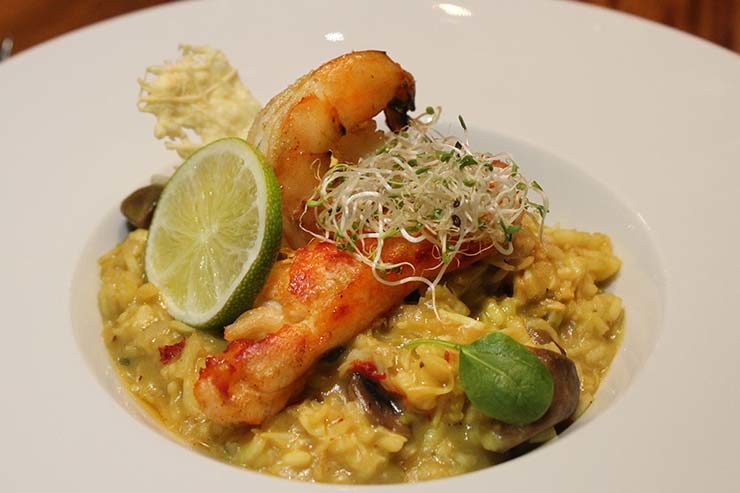 Risoto de Centolla, o caranguejo gigante do Chile (Foto: Esse Mundo É Nosso)