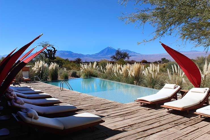 Piscina do Tierra Atacama (Foto: Esse Mundo É Nosso)