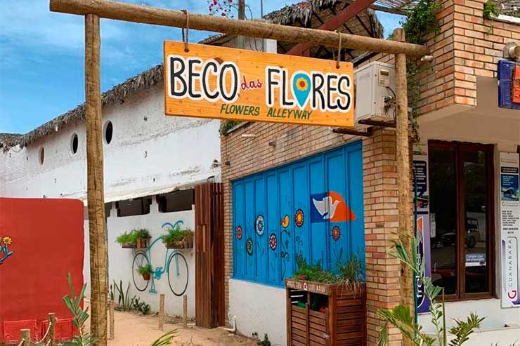 O que fazer em Jericoacoara - Beco das Flores (Foto: Esse Mundo é Nosso)