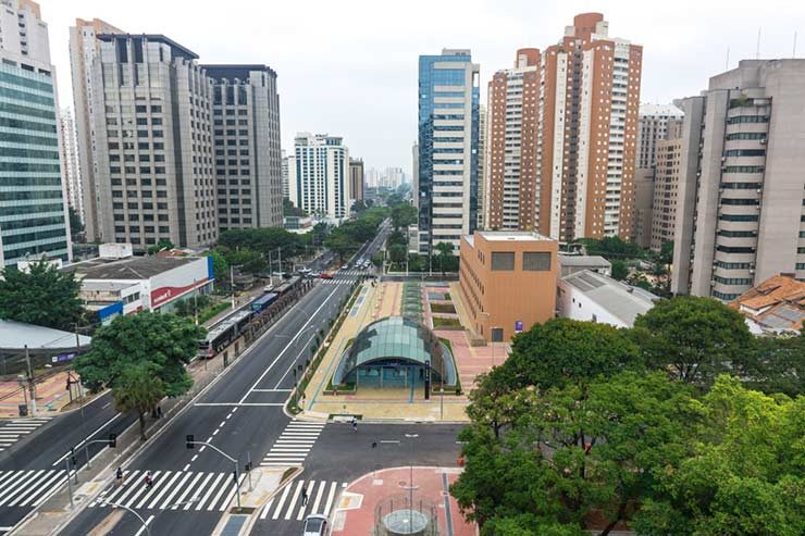 Moema, bairro próximo ao aeroporto de Congonhas (Junior Braz via Shutterstock)