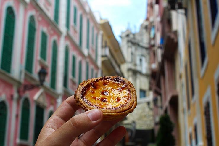 Pastel de nata em Macau (Foto: Esse Mundo É Nosso)