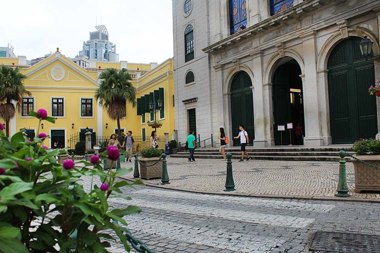 Largo da Sé em Macau (Foto: Esse Mundo É Nosso)