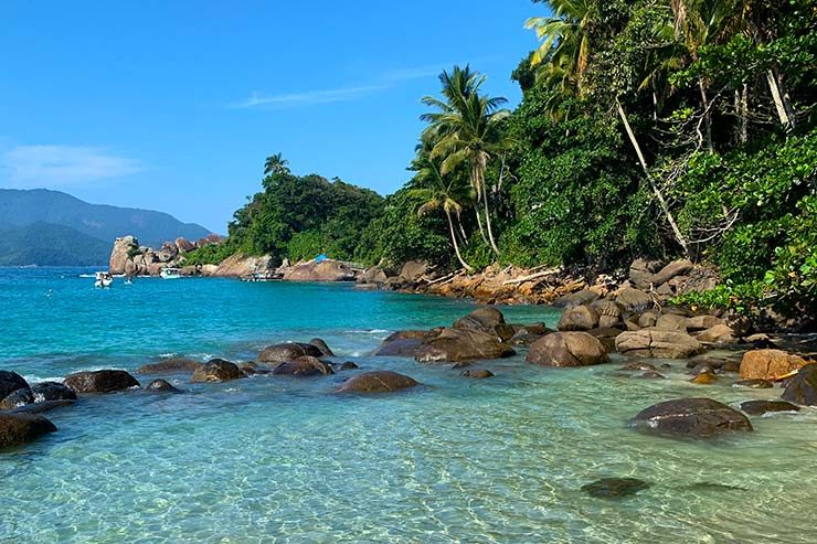 Piscina natural em Ilha Grande (Foto: Esse Mundo é Nosso)