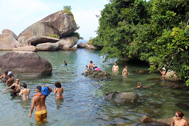 Piscina Natural do Cachadaço em Trindade, RJ - Gráfico de climatologia (Foto: Esse Mundo É Nosso)