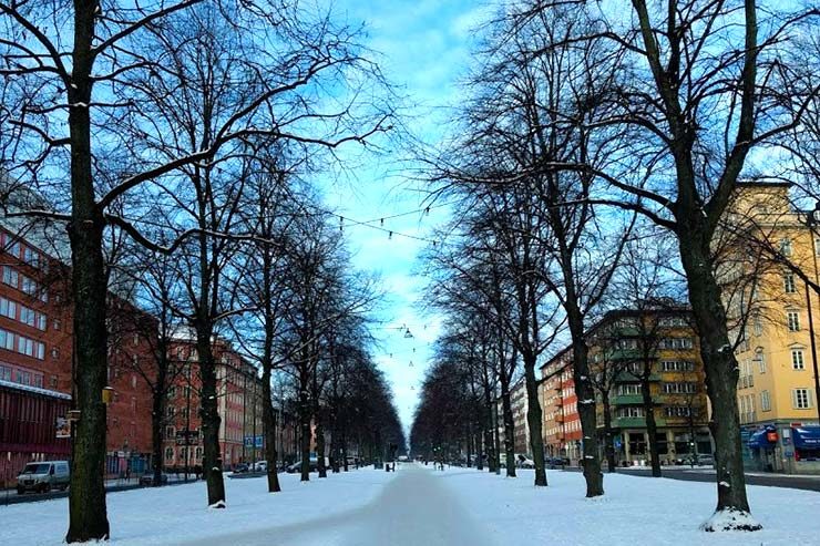 Inverno em Estocolmo (Foto: Henrique Bezerra/Esse Mundo É Nosso)