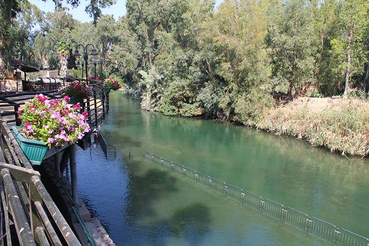 Rio Jordão em Israel (Foto: Esse Mundo é Nosso)