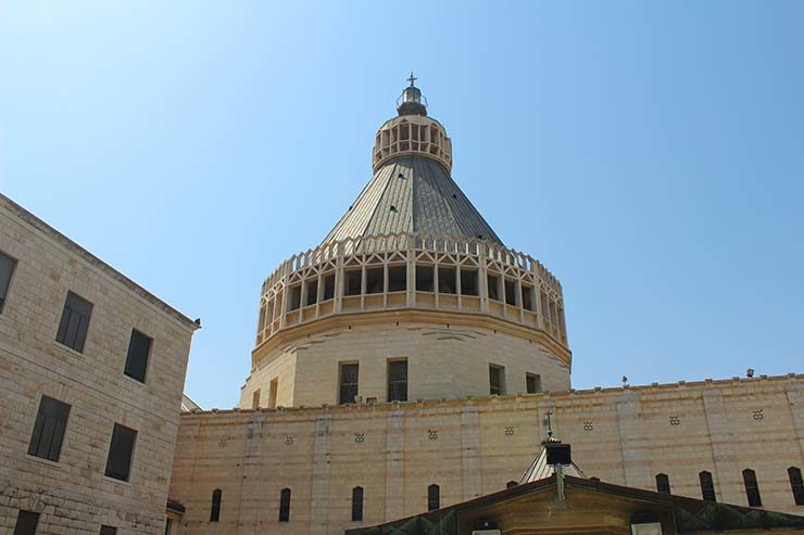 Basílica da Anunciação em Nazaré (Foto: Esse Mundo é Nosso)