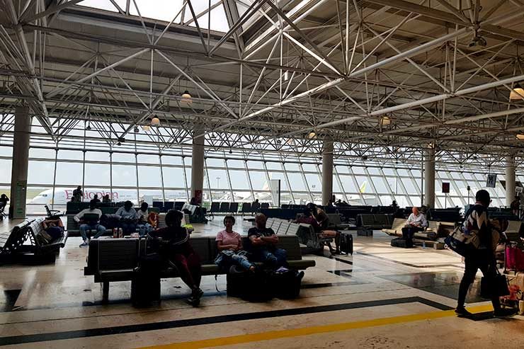 Aeroporto de Adis Abeba, Etiópia (Foto: Esse Mundo É Nosso)